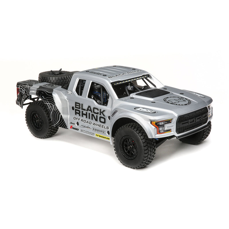 LOSI LOS03020V2T2 1/10 RTR Black Rhino Ford Raptor Baja Rey 4WD Brushless Desert Truck
