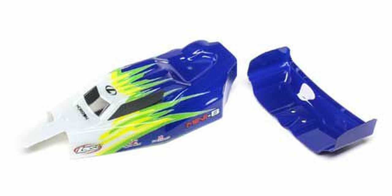 LOSI LOS210019 1/16 Mini-B Blue and White Body and Wing