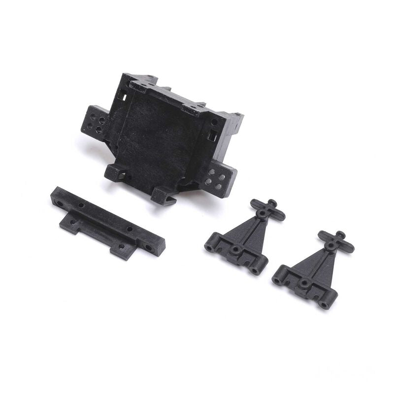 LOSI LOS211028 Rear Bulkhead Toe Block and Link Mount for Mini JRX2