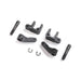 LOSI LOS214021 Spindle CasterBlock and Front Axle Set for Mini JRX2