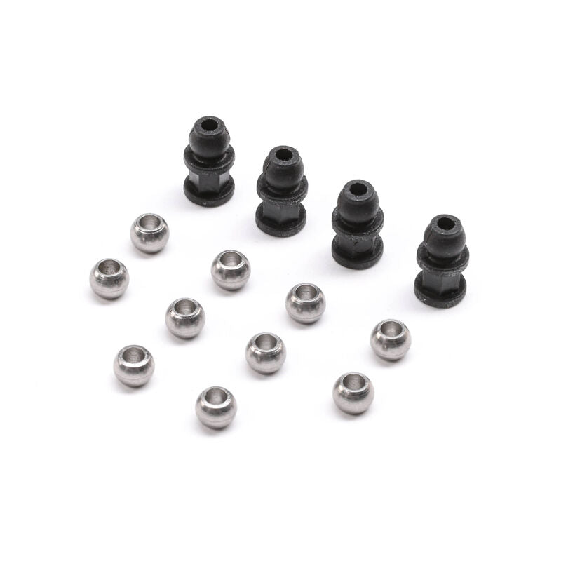 LOSI LOS214023 Pivot Balls and Shock Mount Set for Mini JRX2