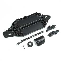 Losi LOS232066 Chassis Gear Cover and Heat Shield Set for V100