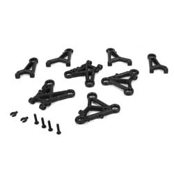 LOSI LOS234040 Front and Rear Upper and Lower Suspension Arms for V100