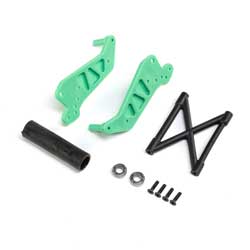 LOSI LOS241029 Green Wheelie Bar Set for LMT