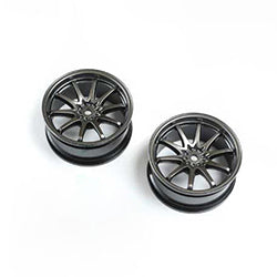 Losi LOS43035 Front Volk Racing CE28N 54x26mm Gun Metal Wheels 1 Pair