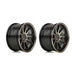 Losi LOS43036 Rear Volk Racing CE28N 54x30mm Gun Metal Wheels 1 Pair