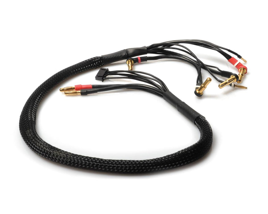 LRP Electronic 65808 (2x2S) Charge Leads 4mm to 4/5mm Bullets