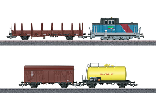 Märklin 29468 HO Scale Swedish "Statens Järnvägar" Green Cargo Digital Starter Train Set