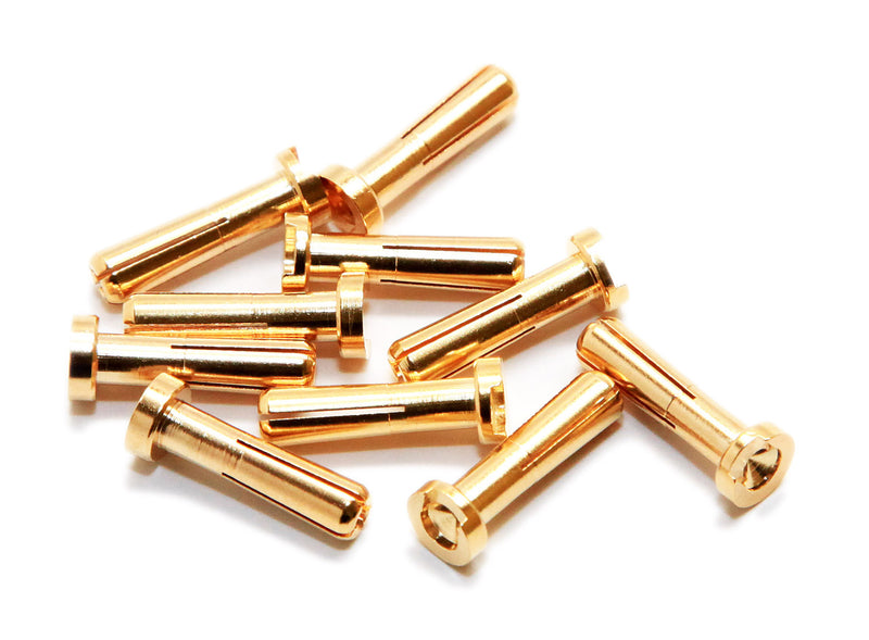 Maclan Racing 4052 MAX CURRENT 4mm Gold Bullet Connectors