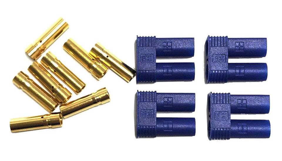 Maclan Racing 4155 EC5 Connectors 4 Female