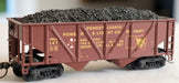 Mantua 729-203 HO Scale 32' 2 Bay Open Hopper with Coal Load PP&L 147 - NOS