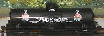 Mantua 732-308 HO Scale 35' Tank Car Sherman Williams 105 - NOS
