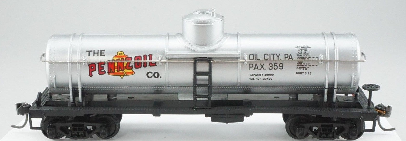 Mantua 732-550 HO Scale 35' Tank Car Pennzoil PAX 359 - NOS