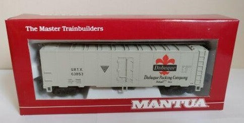 Mantua 733-590 HO Scale 40' Steel Reefer Dubuque URTX 63853 - NOS