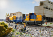 Märklin 29023 HO Scale Dutch "Nederlandse Spoorwegen" Freight Digital Starter Train Set