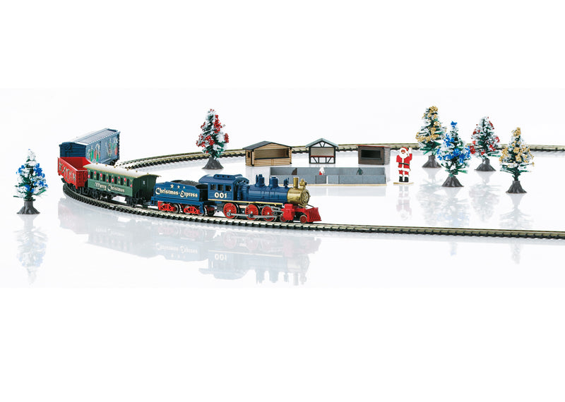 Marklin 81846 Z Scale American Christmas Starter Set - Standard DC