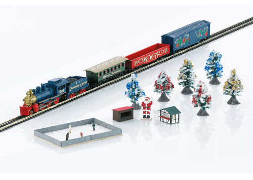 Marklin 81846 Z Scale American Christmas Starter Set - Standard DC