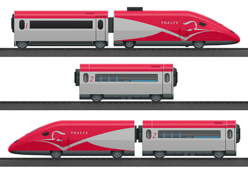 Marklin My World 29338 HO Scale Thalys Starter Set with Sound (Battery Powered)