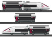 Marklin My World 29406 HO Scale TGV Starter Set (Battery Powered)