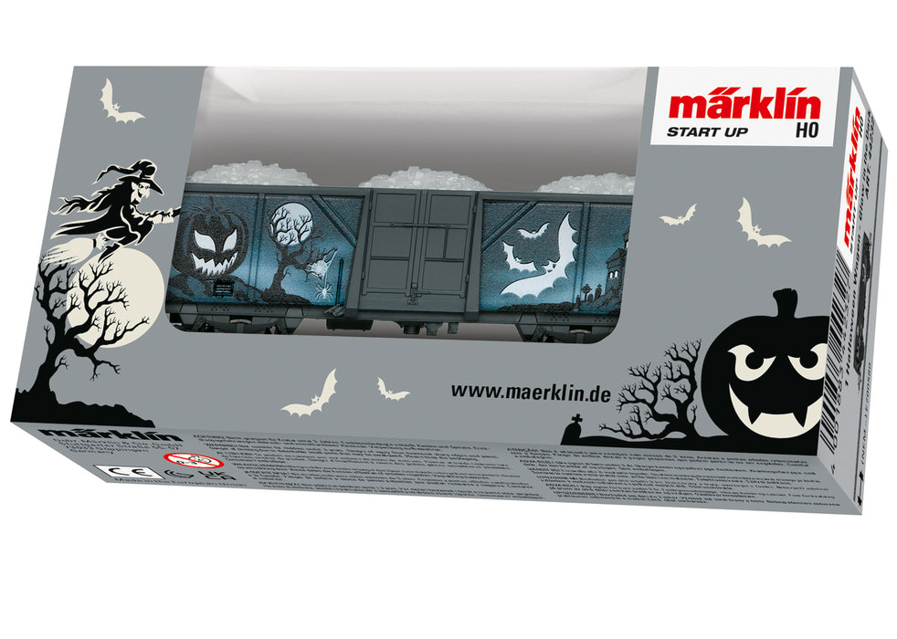 Märklin Start Up 44232 HO Scale Glow in the Dark Halloween Freight Car