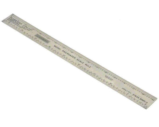 Mascot Precision Tools H711 Model Railroad Scale 12" Ruler