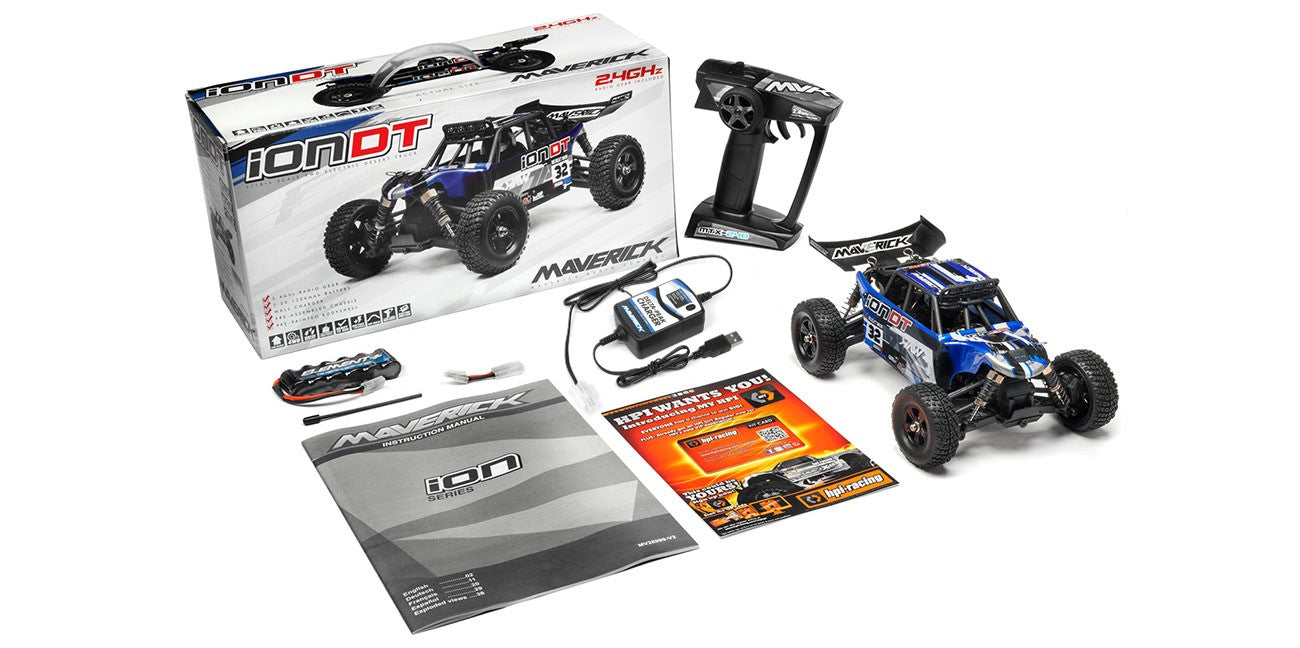 Maverick RC (HPI) 12806 iON DT 1/18 RTR Desert Truck
