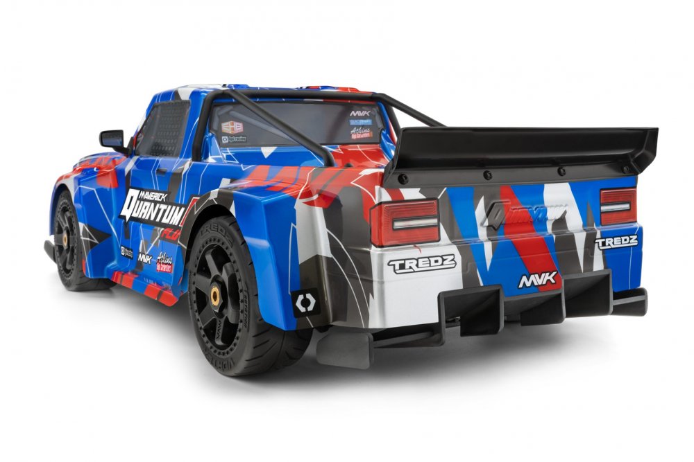 Maverick RC (HPI) 150312 Blue 1/8 QuantumR Flux 4S Race Truck