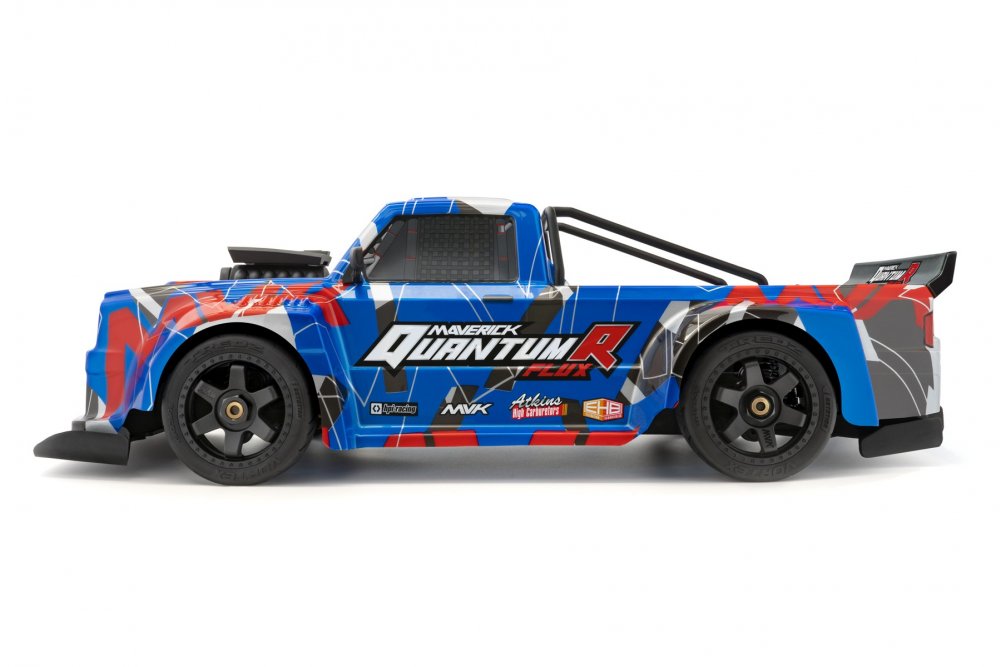 Maverick RC (HPI) 150312 Blue 1/8 QuantumR Flux 4S Race Truck