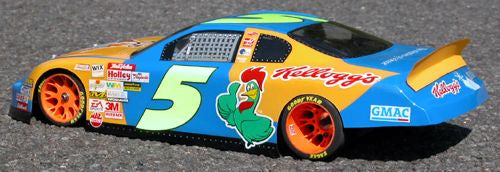 McAllister Racing 225 2006 Monte Carlo Stock Car RC Body 1/10th 8" Wide at the Rear