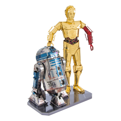 Metal Earth MMG276 Star Wars C-3PO & R2-D2 Metal Model Kits Gift Box Set