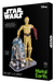 Metal Earth MMG276 Star Wars C-3PO & R2-D2 Metal Model Kits Gift Box Set