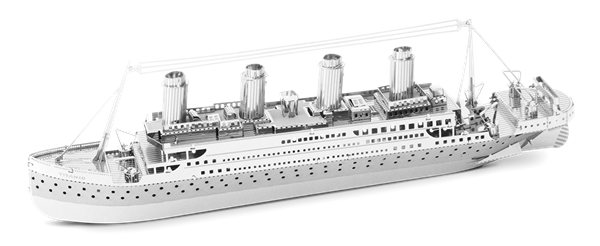 Metal Earth MMS030 Titantic Ship 65 Piece Metal Model Kit