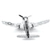 Metal Earth MMS035 F4U Corsair WWII Plane 18 Piece Metal Model Kit