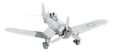 Metal Earth MMS035 F4U Corsair WWII Plane 18 Piece Metal Model Kit