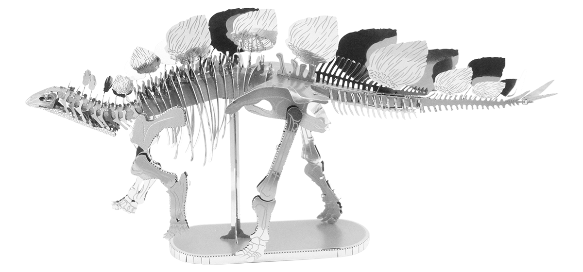 Metal Earth MMS100 Stegosaurus Dinosaur Skeleton Metal Model Kit