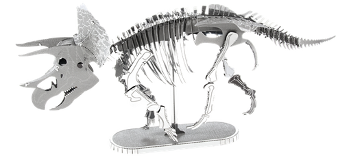 Metal Earth MMS101 Triceratops Dinosaur Skeleton 77 Piece Metal Model Kit