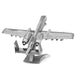 Metal Earth MMS109 A-10 Warthog Jet 46 Piece Metal Model Kit