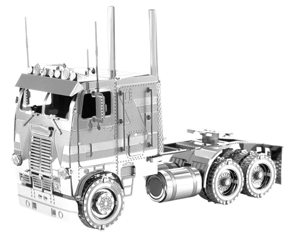 Metal Earth MMS145 Cab Over COE Freightliner Truck Metal Model Kit