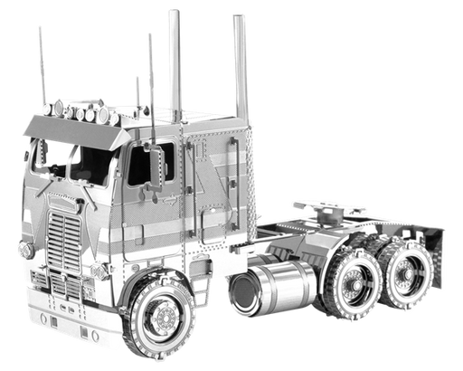 Metal Earth MMS145 Cab Over COE Freightliner Truck Metal Model Kit