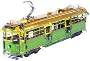 Metal Earth MMS158 Melbourn W-Class Tram Trolley Metal Model Kit