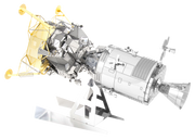 Metal Earth MMS168 Apollo CSM with Lunar Module 104 Piece Metal Model Kit