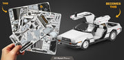Metal Earth MMS181 DeLorean 80 Piece Metal Model Kit