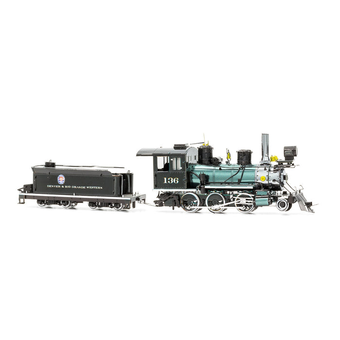 Metal Earth MMS190 Wild West Series 2-6-0 Locomotive 187 Piece Metal Model Kit