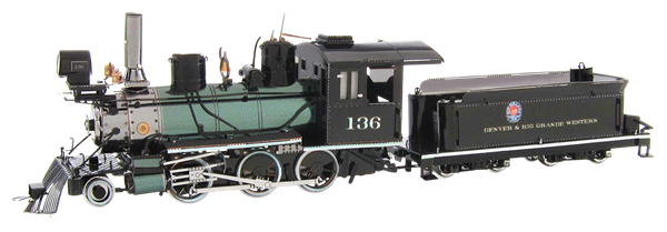 Metal Earth MMS190 Wild West Series 2-6-0 Locomotive 187 Piece Metal Model Kit
