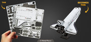 Metal Earth MMS211 Space Shuttle Atlantis 63 Piece Metal Model Kit