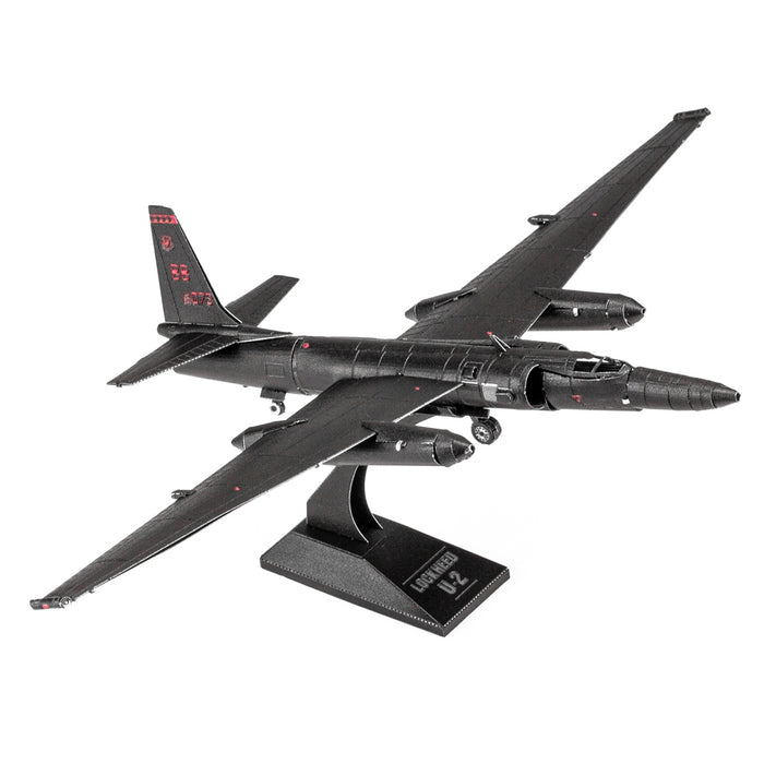 Metal Earth MMS214 U-2 Dragon Lady Surveillance Aircraft 44 Piece Metal Model Kit