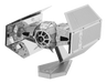 Metal Earth MMS253 Star Wars Darth Vader's Tie Fighter 29 Piece Metal Model Kit