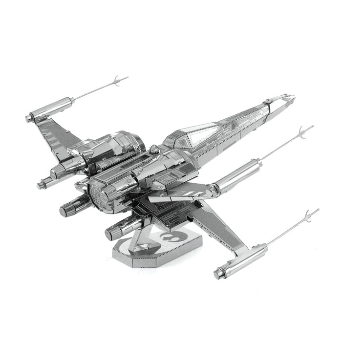 Metal Earth MMS269 Star WarsPoe Damerron's X-Wing Fighter 54 Piece Metal Model Kit