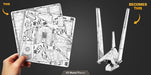 Metal Earth MMS274 Star Wars Krennic's Imperial Shuttle 40 Piece Metal Model Kit