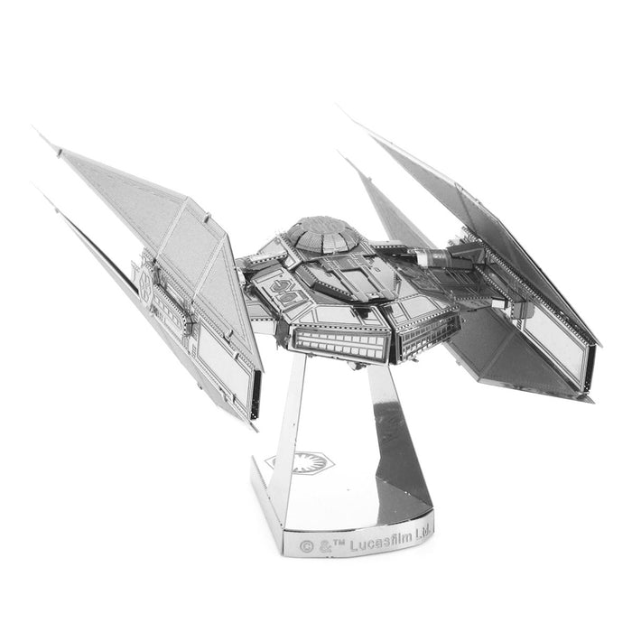 Metal Earth MMS286 Star Wars Kylo Ren's TIE Silencer 49 Piece Metal Model Kit